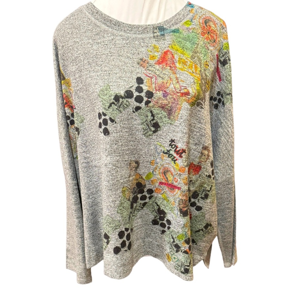 Inoah Sweater Light Gray Size Medium